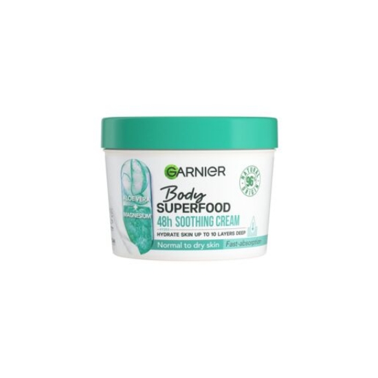 Picture of Garnier Body Superfood Aloe Vera & Magnesium Body Cream 380ml